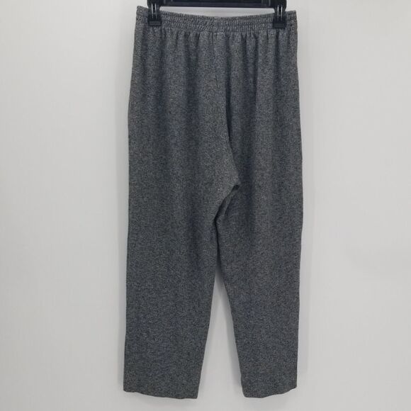 CATHY DANIELS gray cropped sweatpants - Picture 2 of 4